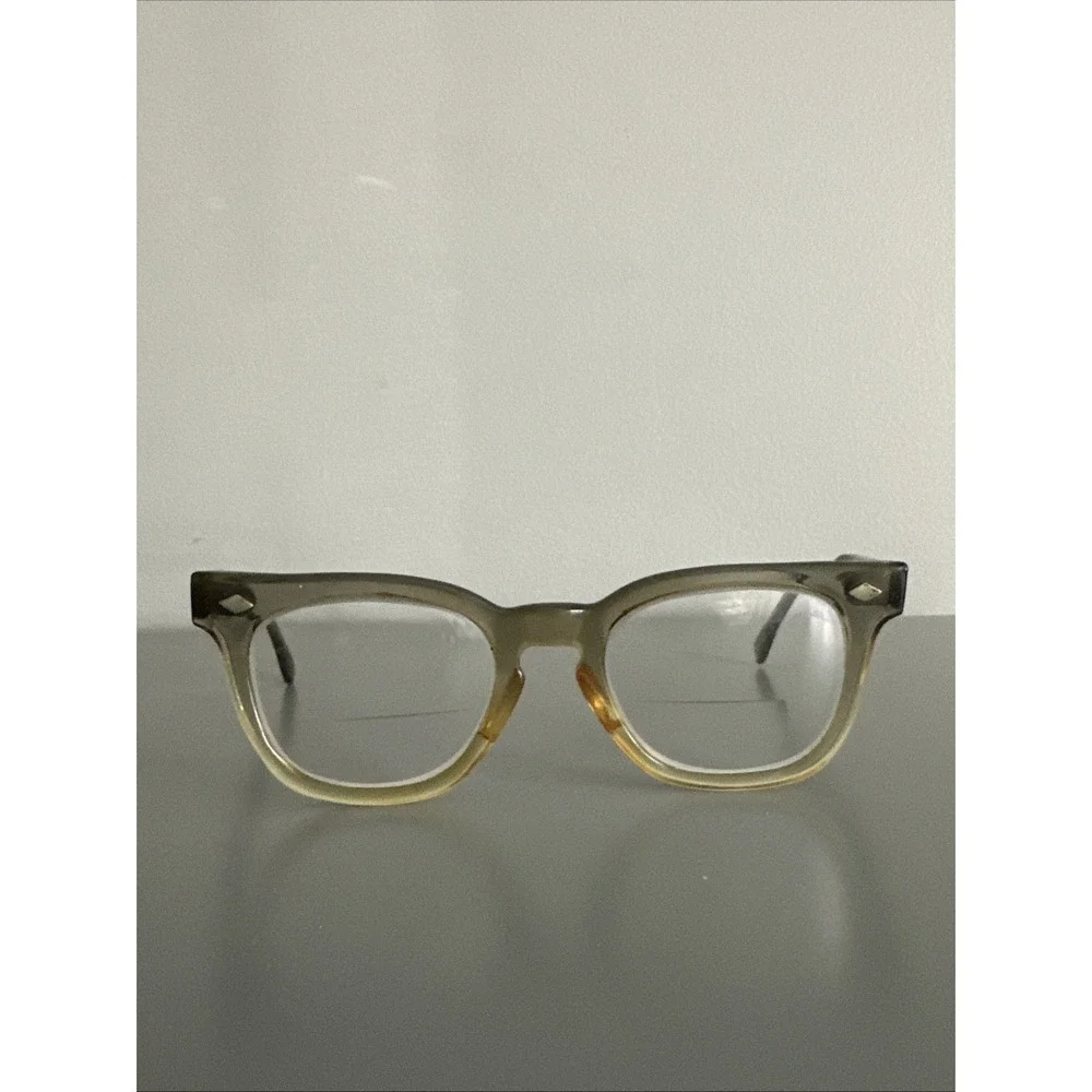 Vintage Glasses (Frame Appears To Be Bent Outward, Most Are) Clear Gradient 50s